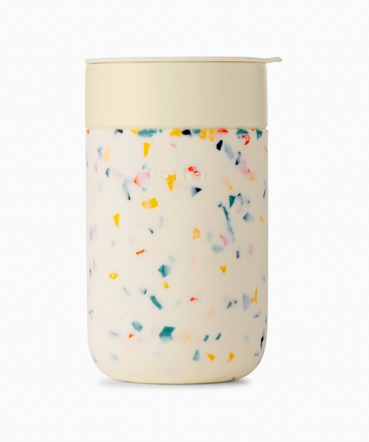 Porter Ceramic Reusable Coffee Mug 16oz