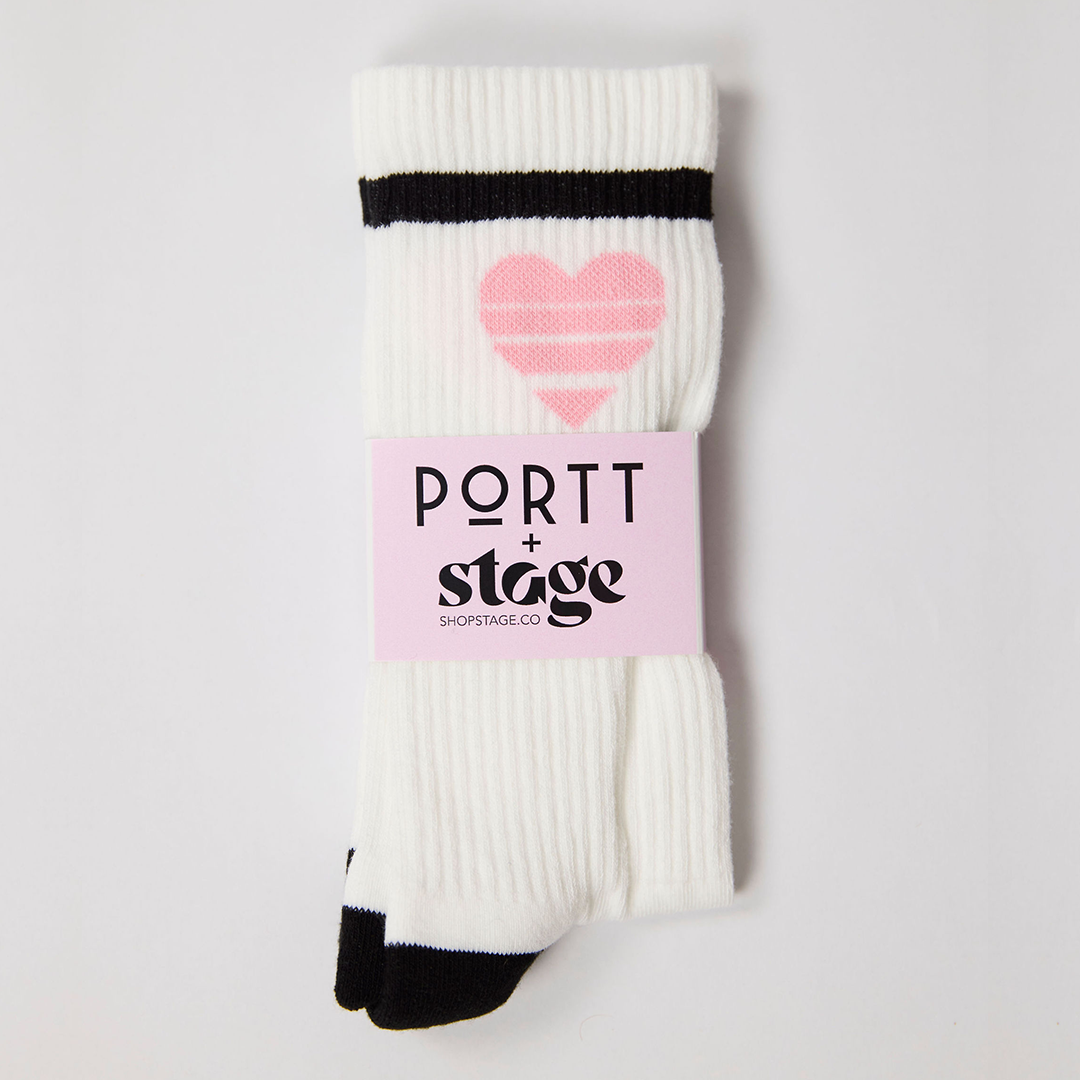 Stage + Portt “Treated, with Love” Socks