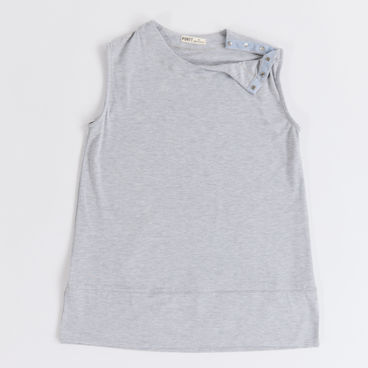 Women’s Gray Chemotherapy Tank Top