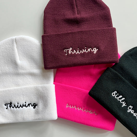 Thriving Beyond Breast Cancer Beanie