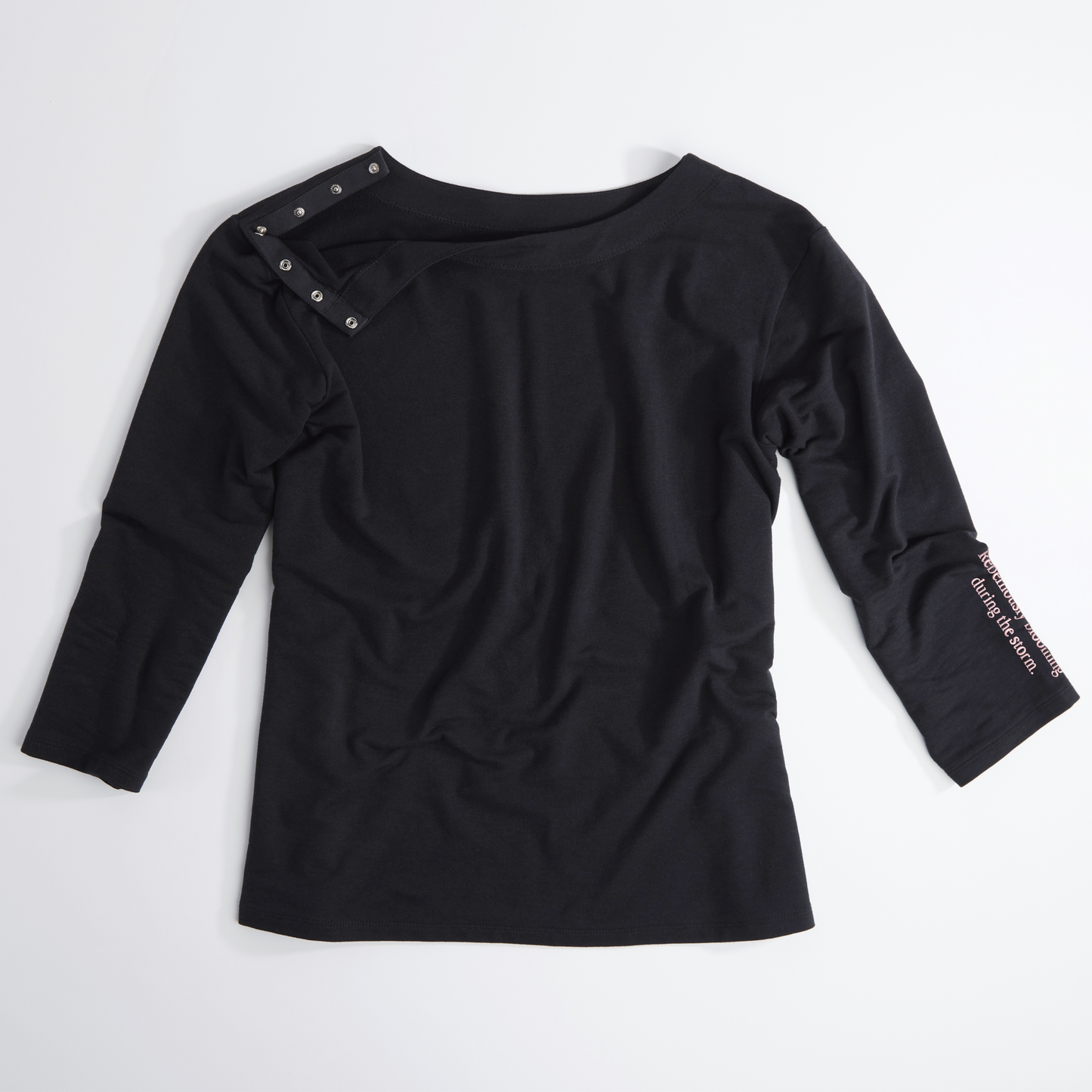 The Bloom Club Black Long Sleeved Port Access Shirt